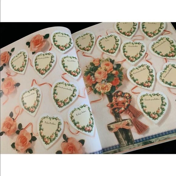 Cynthia Hart Baby's Book Keepsake Victorian Journal Album Antique CR Gibson. - Picture 4 of 13